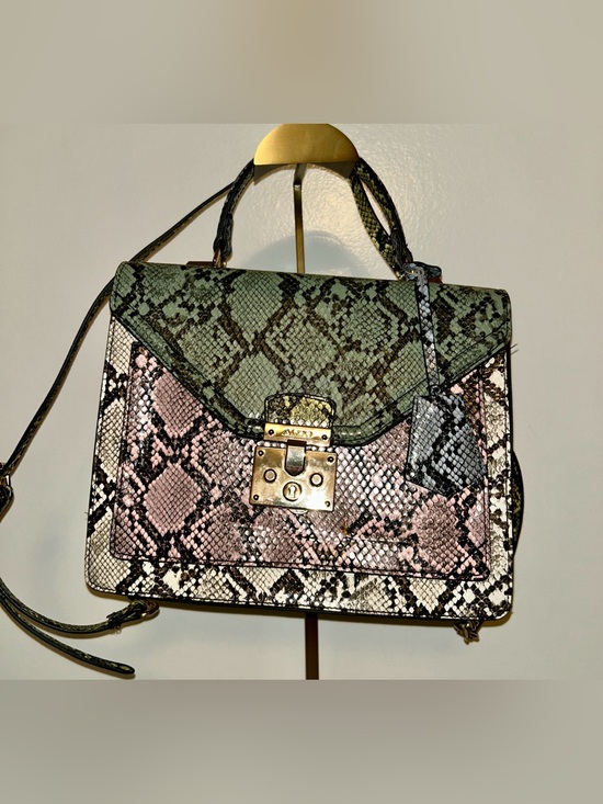 Aldo Handbags - Aldo Clairlea multi-colored snake print handbag NWOT